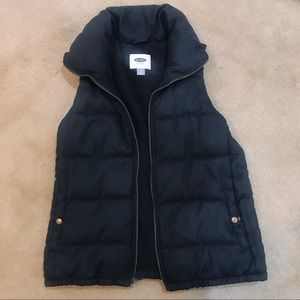 Navy blue vest fits medium!